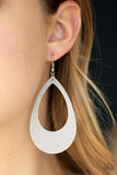 Paparazzi VINTAGE VAULT "What a Natural" Silver Earrings Paparazzi Jewelry