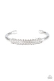 Paparazzi "Day to Day Dazzle" White Bracelet Paparazzi Jewelry