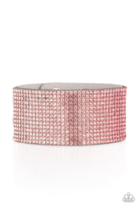 Paparazzi "Fade Out" Pink Wrap Bracelet Paparazzi Jewelry