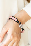 Paparazzi "Daisy Guru" Pink Bracelet Paparazzi Jewelry