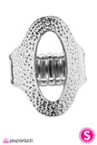 Paparazzi "On Haloed Ground" Silver Ring Paparazzi Jewelry