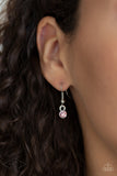 Paparazzi "Flirtatiously Flashy" Pink Necklace & Earring Set Paparazzi Jewelry