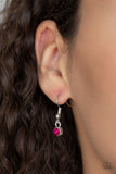 Paparazzi VINTAGE VAULT "Impressive" Pink Necklace & Earring Set Paparazzi Jewelry