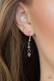 Paparazzi VINTAGE VAULT "Sporadic Sparkle" Pink Necklace & Earring Set Paparazzi Jewelry