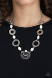 Paparazzi "Zen Trend" White Necklace & Earring Set Paparazzi Jewelry