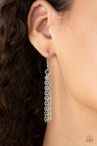 Paparazzi "Key Keepsake" White Necklace & Earring Set Paparazzi Jewelry