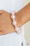 Paparazzi "Extra Elegant" Pink Bracelet Paparazzi Jewelry