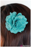 Paparazzi "Work Hard, Play Hard - Blue" hair clip Paparazzi Jewelry