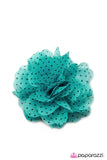 Paparazzi "Work Hard, Play Hard - Blue" hair clip Paparazzi Jewelry