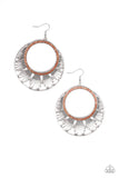 Paparazzi "Mod Mood" Orange Earrings Paparazzi Jewelry