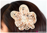 Paparazzi "Laying Low - Brown" hair clip Paparazzi Jewelry
