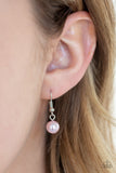 Paparazzi "Pristine Prestige" Pink Necklace & Earring Set Paparazzi Jewelry