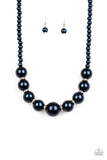 Paparazzi "SoHo Socialite" Blue Necklace & Earring Set Paparazzi Jewelry