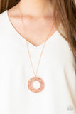 Paparazzi "Bad HEIR Day" Copper Necklace & Earring Set Paparazzi Jewelry