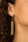 Paparazzi "HAUTE-Blooded" Yellow Necklace & Earring Set Paparazzi Jewelry