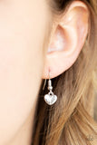 Paparazzi "Secret Heart" Silver Necklace & Earring Set Paparazzi Jewelry