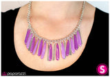 Paparazzi "Out Of the Shadows - Purple" necklace Paparazzi Jewelry