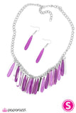Paparazzi "Out Of the Shadows - Purple" necklace Paparazzi Jewelry