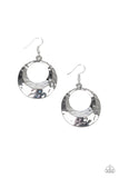 Paparazzi "Savory Shimmer" Silver Earrings Paparazzi Jewelry