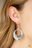 Paparazzi "Savory Shimmer" Silver Earrings Paparazzi Jewelry