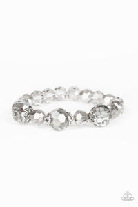 Paparazzi "Crystal Collision" Silver Bracelet Paparazzi Jewelry