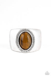 Paparazzi "The Prospector" Brown Mens Unisex Ring Paparazzi Jewelry