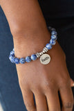 Paparazzi "FAITH It, Till You Make It " Blue Bracelet Paparazzi Jewelry