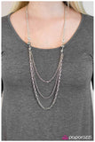 Paparazzi "Watch Your Tone - Silver" necklace Paparazzi Jewelry