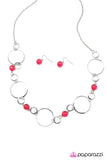 Paparazzi "Lets Start At the Very Beginning - Red" necklace Paparazzi Jewelry