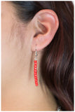 Paparazzi "Sign Of the Times - Red" necklace Paparazzi Jewelry