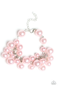 Paparazzi "Girls in Pearls" Pink Bracelet Paparazzi Jewelry