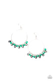 Paparazzi "Crystal Collaboration" Green Earrings Paparazzi Jewelry