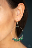 Paparazzi "Crystal Collaboration" Green Earrings Paparazzi Jewelry