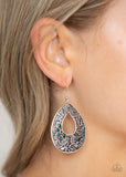 Paparazzi VINTAGE VAULT "Botanical Butterfly" Green Earrings Paparazzi Jewelry