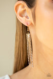 Paparazzi VINTAGE VAULT "Starlit Tassels" Gold Earrings Paparazzi Jewelry