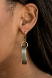 Paparazzi "Big Hit" FASHION FIX Brass Necklace & Earring Set Paparazzi Jewelry