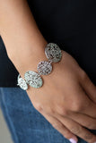 Paparazzi "Modestly Malibu" Silver Bracelet Paparazzi Jewelry