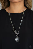Paparazzi "Never a Dull Moment" White Necklace & Earring Set Paparazzi Jewelry
