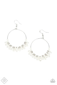 Paparazzi "The PEARL-fectionist" FASHION FIX White Earrings Paparazzi Jewelry