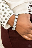 Paparazzi "Glitzy Glamorous" FASHION FIX Black Bracelet Paparazzi Jewelry
