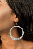 Paparazzi "So Demanding" FASHION FIX Black Earrings Paparazzi Jewelry
