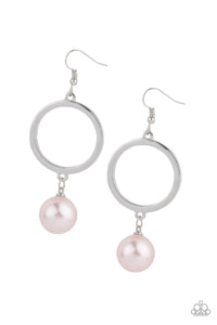 Paparazzi “SoHo Solo” Pink Earrings Paparazzi Jewelry