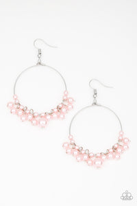 Paparazzi "The PEARL-fectionist" Pink Earrings Paparazzi Jewelry