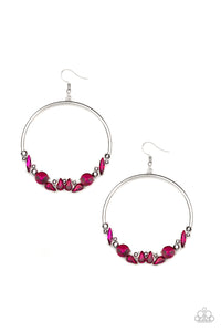 Paparazzi "Business Casual" Pink Earrings Paparazzi Jewelry