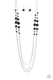 Paparazzi "Charmingly Colorful" Black Necklace & Earring Set Paparazzi Jewelry