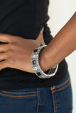 Paparazzi "Tribal Trailblazer" Black Bracelet Paparazzi Jewelry