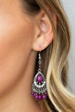 Paparazzi "Floating On HEIR" Purple Earrings Paparazzi Jewelry