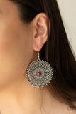 Paparazzi "WHEEL and Grace" Red Earrings Paparazzi Jewelry