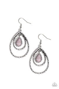 Paparazzi "Desert Tempest" Silver Earrings Paparazzi Jewelry