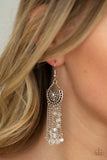 Paparazzi "Daisy Daydream" White Earrings Paparazzi Jewelry